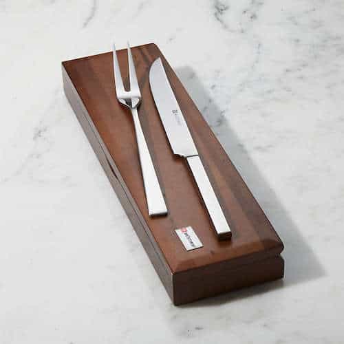 Wusthof Stainless-Steel 2-Piece Carving Set